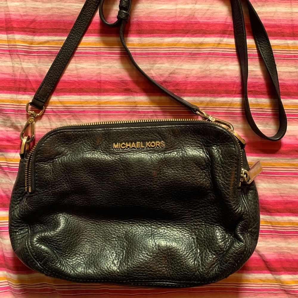 Michael Kors Crossbody Leather Handbag Purse